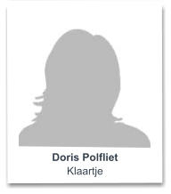 Doris Polfliet Klaartje